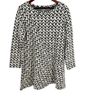 Niche Nilgun Derman Womens Sz Large Wearable Art to Wear Blouse Shirt Top Artsy